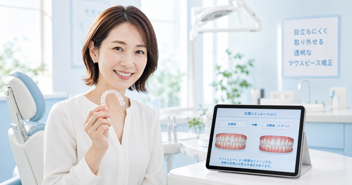 忙しいママへ！人吉の歯科で通院回数が少ない矯正治療の仕組み