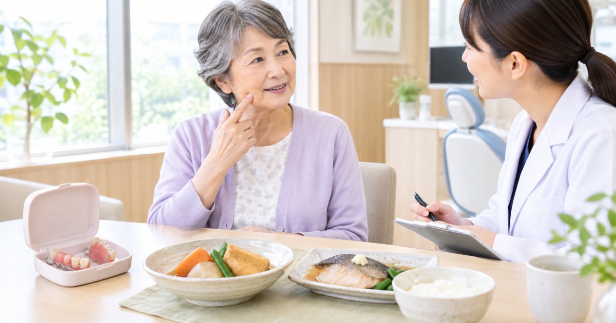 歯を失うと認知症になる？噛みにくさが気になる方へ関係と対策